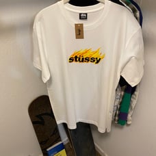 Stussy flame tee