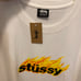 Stussy flame tee