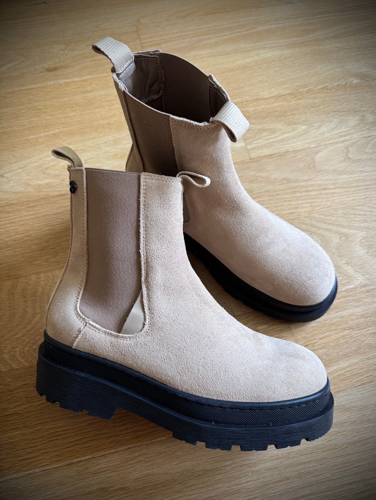SCOTCH & SODA Women Suede Chelsea Boots Size EU 38 US 6.5 NEW
