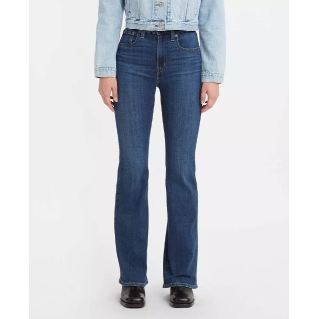 Levi's Women's 726 High Rise Flare Jeans Dark Indigo Size 27