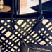 Coach Reversible Wild Plaid Black & Off White Large Tote Wristlet Makeup Bag