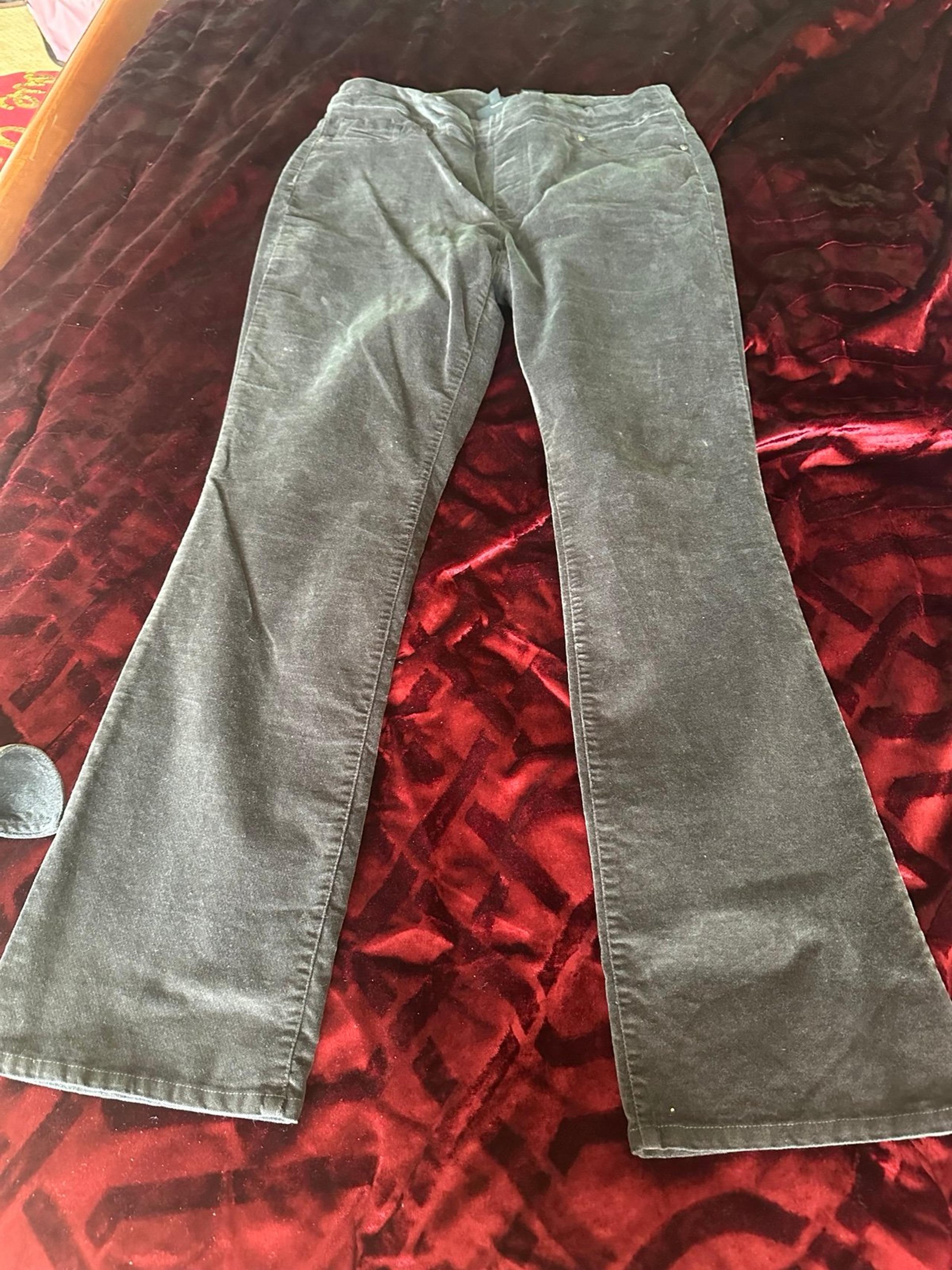 Diane Gilman velvet pants  size medium