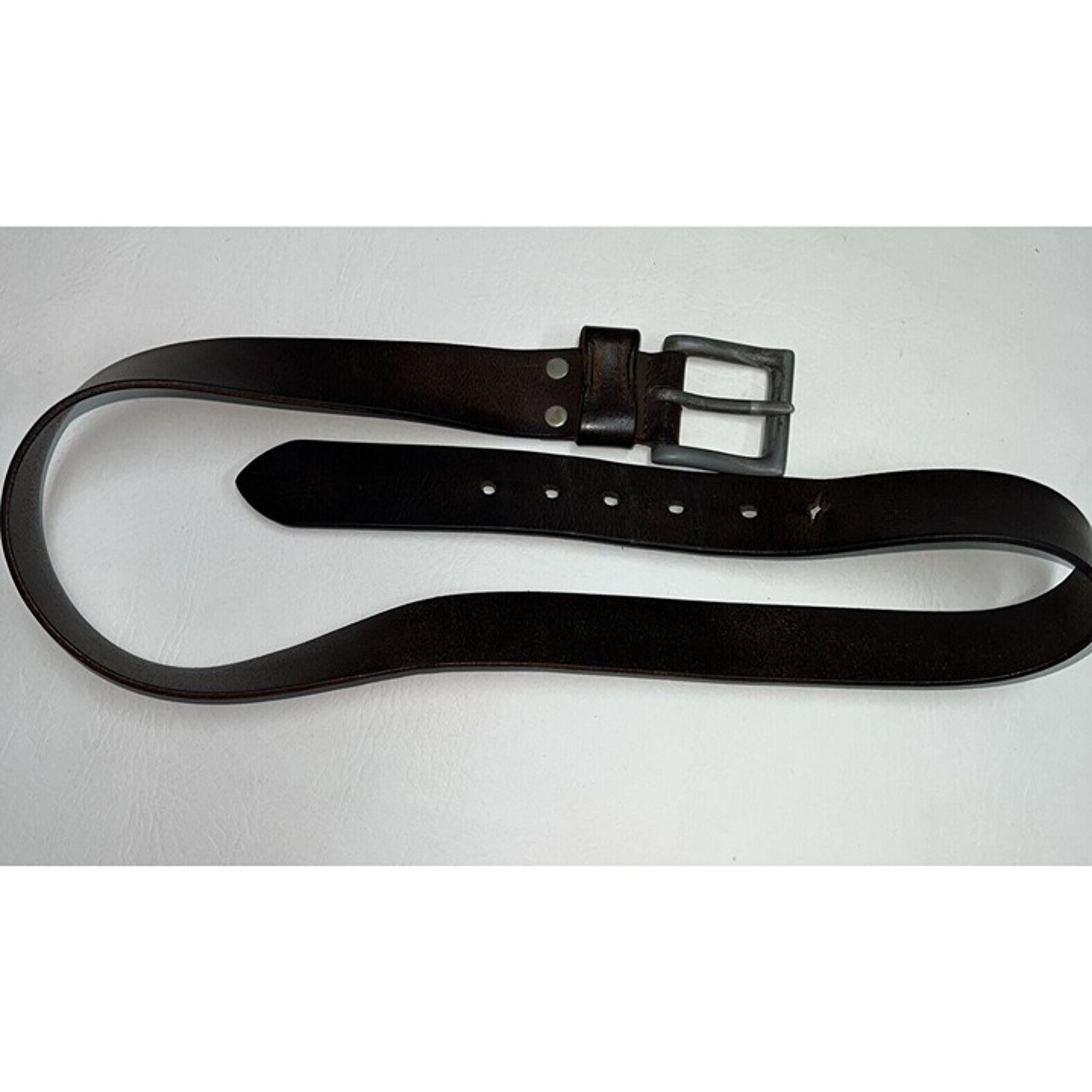 Aeropostale Mens Brown Leather Belt Size M - Aéropostale