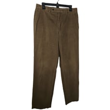 Lauren Ralph Lauren Women's Pants Size 12 Black Label Corduroy Straight Leg