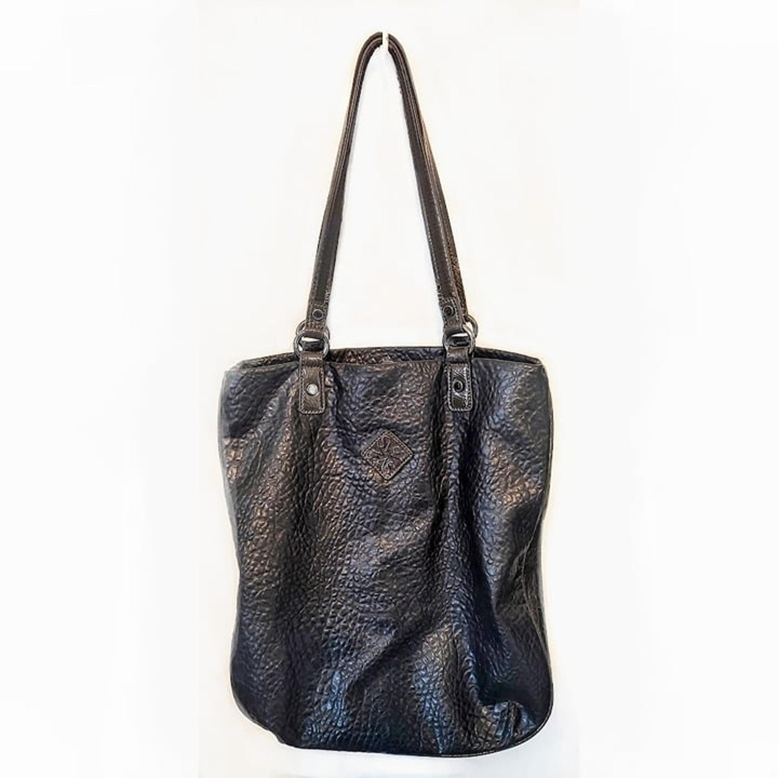 Vera Wang Simply Vera Pebbled Large Shoulder Tote Bag