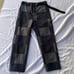 sacai 23aw patchwork pants