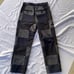sacai 23aw patchwork pants