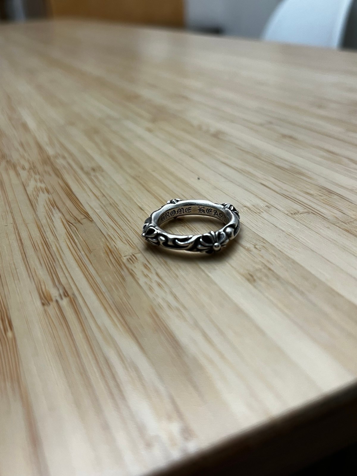 Chrome Hearts SBT band ring