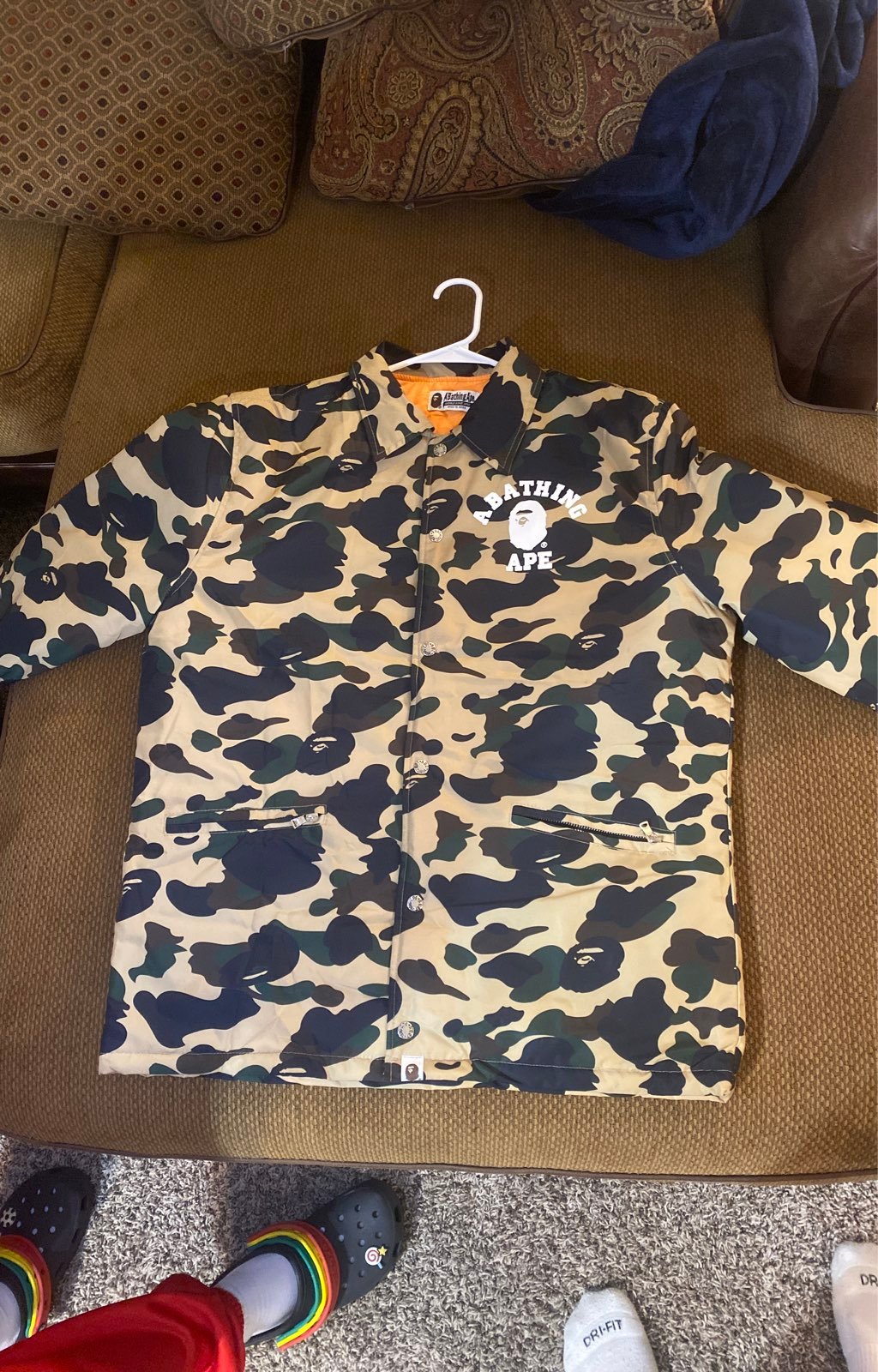 Bathing Ape bomber coat 100% AUTHENTIC
