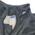 Vintage 90's Asics Black Blue Silver Wind Breaker Track Jacket