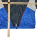 Vintage 90's Asics Black Blue Silver Wind Breaker Track Jacket