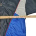 Vintage 90's Asics Black Blue Silver Wind Breaker Track Jacket