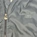 Vintage 90's Asics Black Blue Silver Wind Breaker Track Jacket