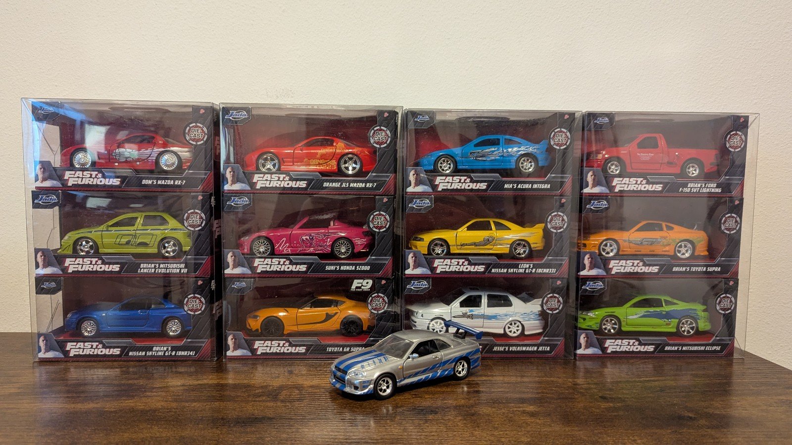 Fast and the Furious Jada diecast bundle
