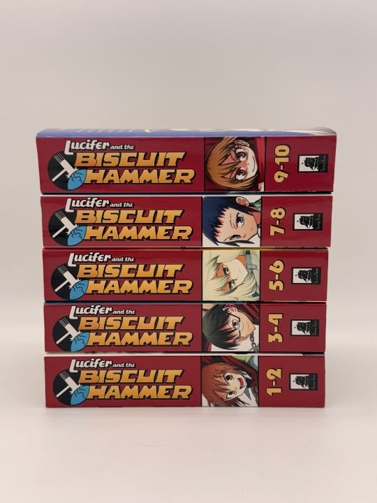 Lucifer and the Biscuit Hammer Vol 1-10 Complete Set