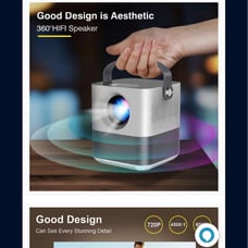 FANGOR WiFi Projector