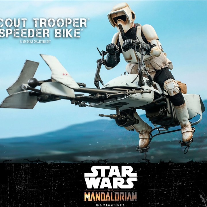 ⭐️NEW⭐️ Scout Trooper and Speeder Bike