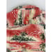 KALAHEO Hawaii USA Made Aloha Short Sleeve Palm Waterfall Colorful Shirt Size XL