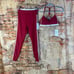 Calme Endurance Leggings & Sports Bra Set Size Medium