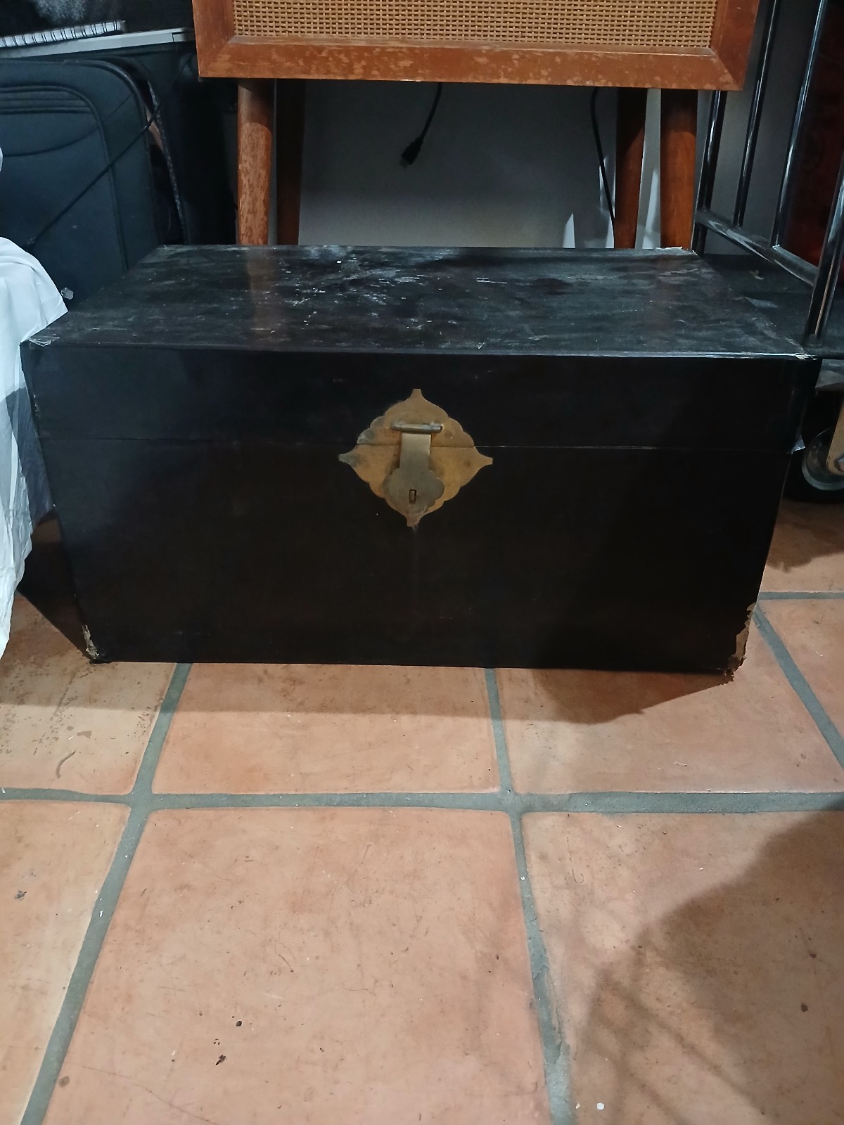 Black Laquered Trunk/Chest