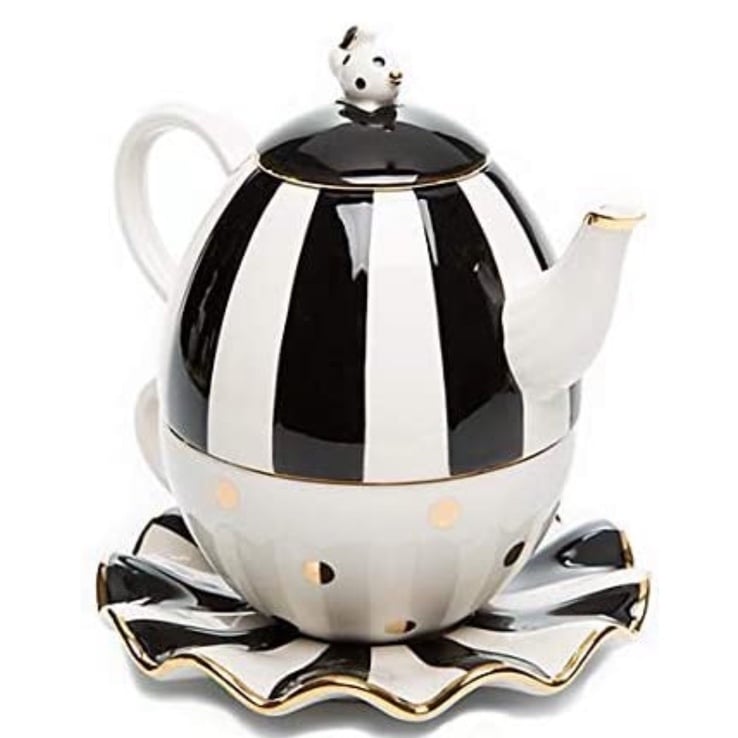 Mackenzie Childs Mod Tea for Me Pot