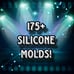HUGE LOT of over 175 Silicone Molds!