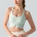 Alo yoga fitness bra with chest pads cross back size:M