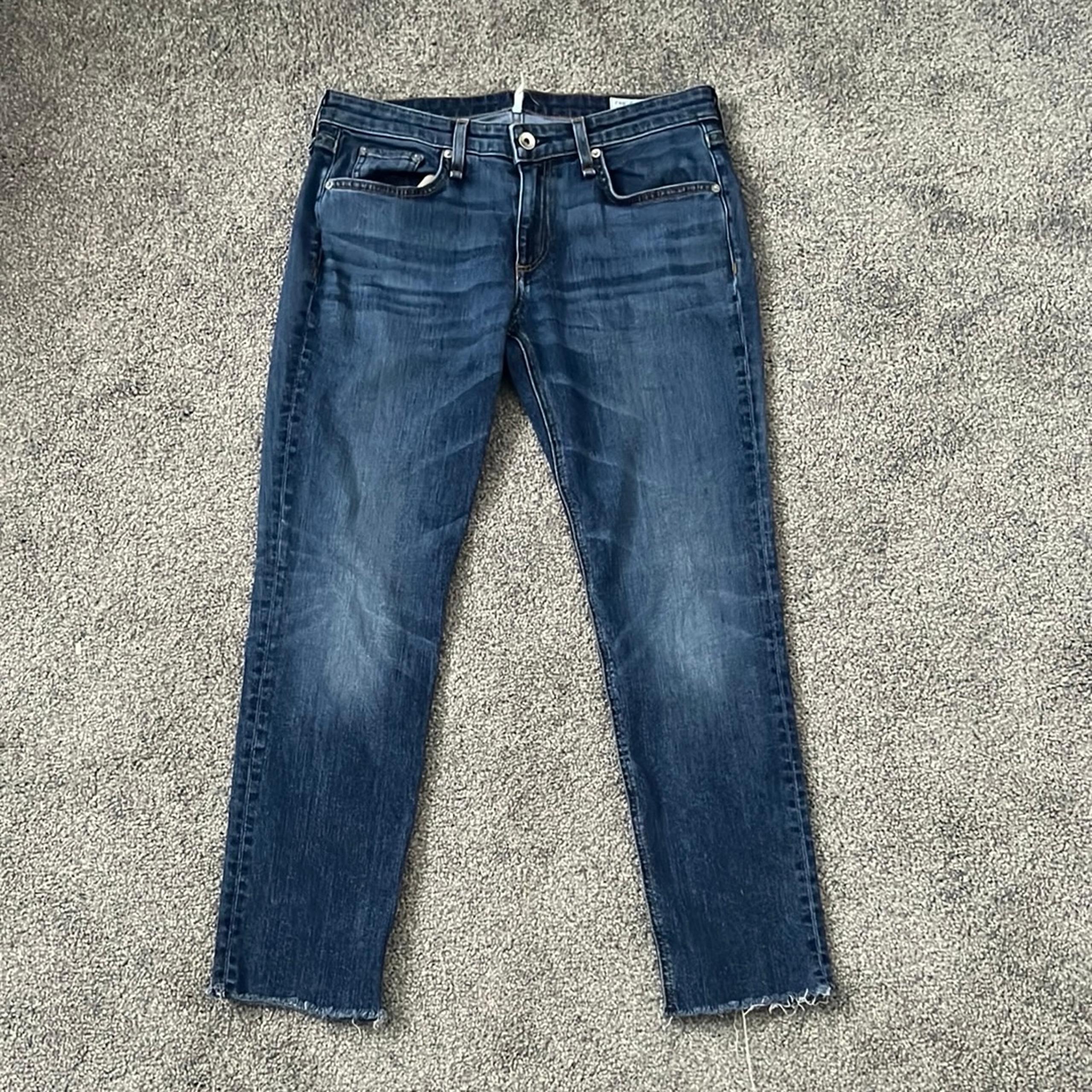 Rag & Bone Dre Low-Rise Slim Boyfriend Jeans Size 27