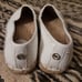 Chic Michael Kors White Sequin Slip-On Elevated Beachy Casual Espadrilles EUC 6