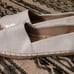 Chic Michael Kors White Sequin Slip-On Elevated Beachy Casual Espadrilles EUC 6