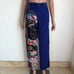 prAna Blue Cargo Pants Patched Distressed Art Work Attachments Women’s Size 30