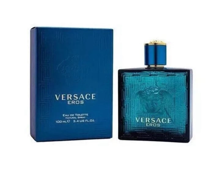 Versace Eros by Versace for Men EDT Spray 3.4 oz / 100 ml NEW