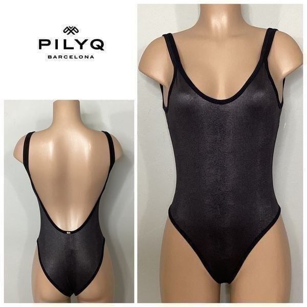 New. Pilyq Sterling metallic one piece.