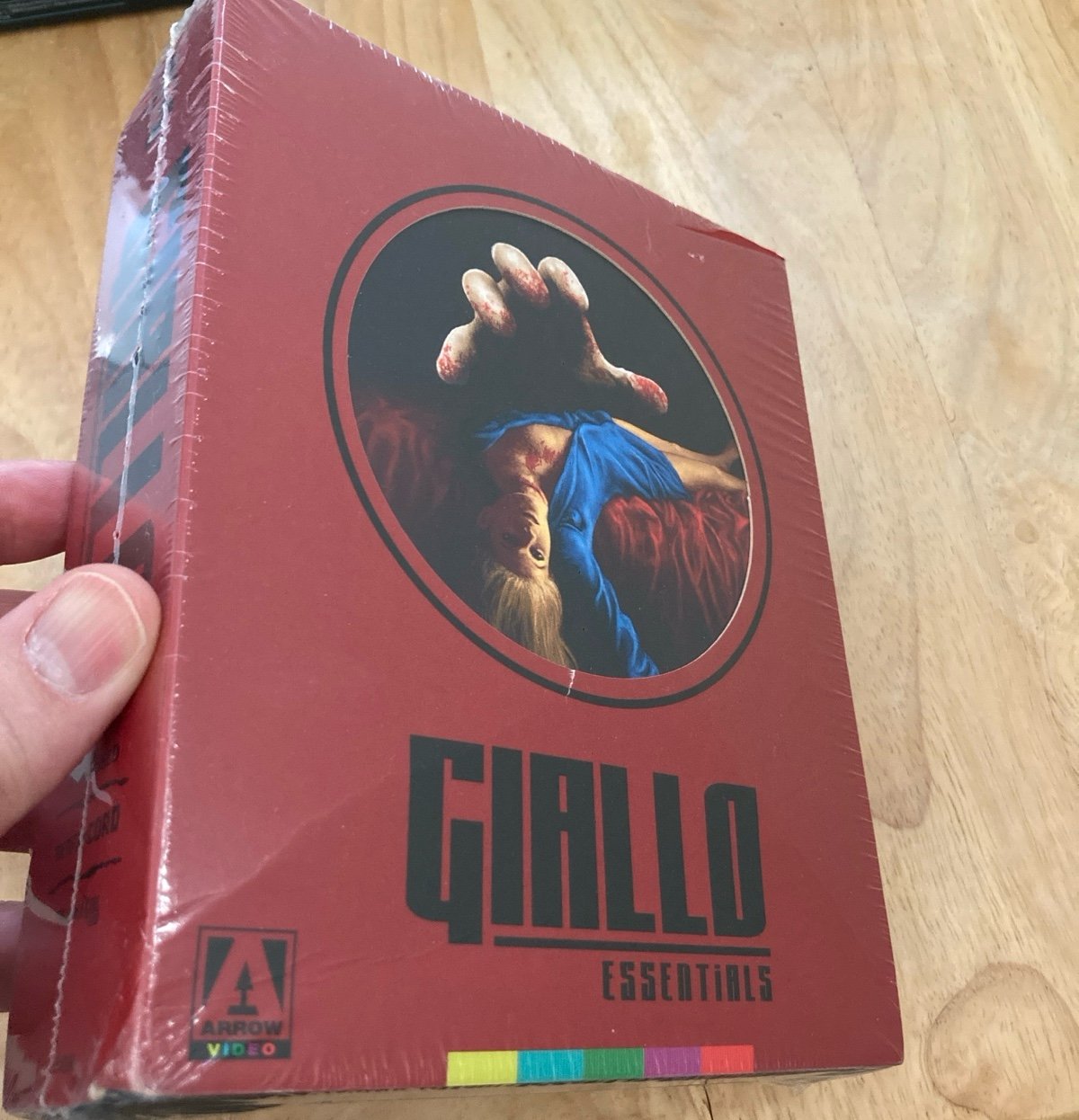 Giallo Essentials Red Box Set Arrow Video Blu-ray sealed mystery thriller