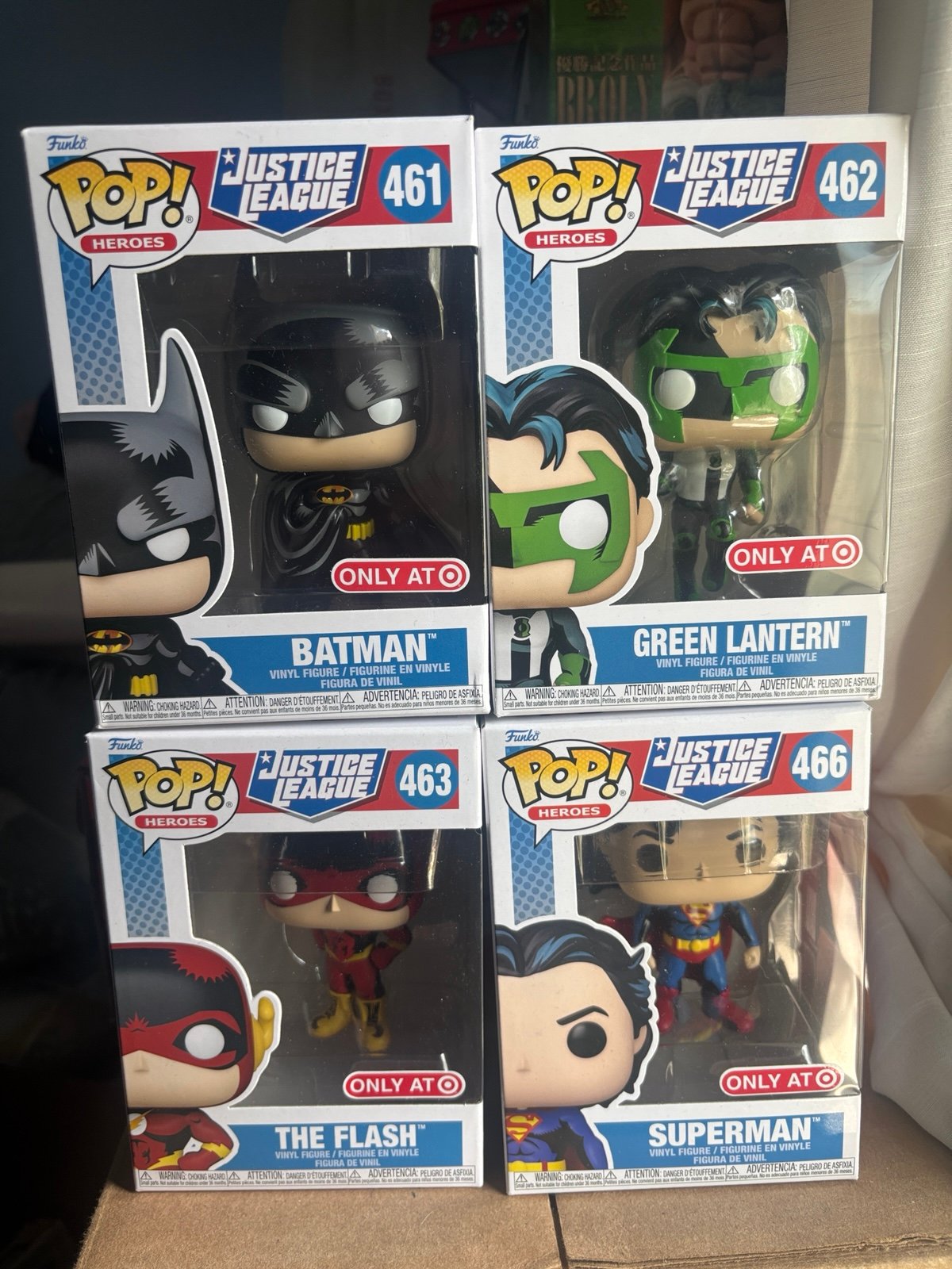 Justice league funko set