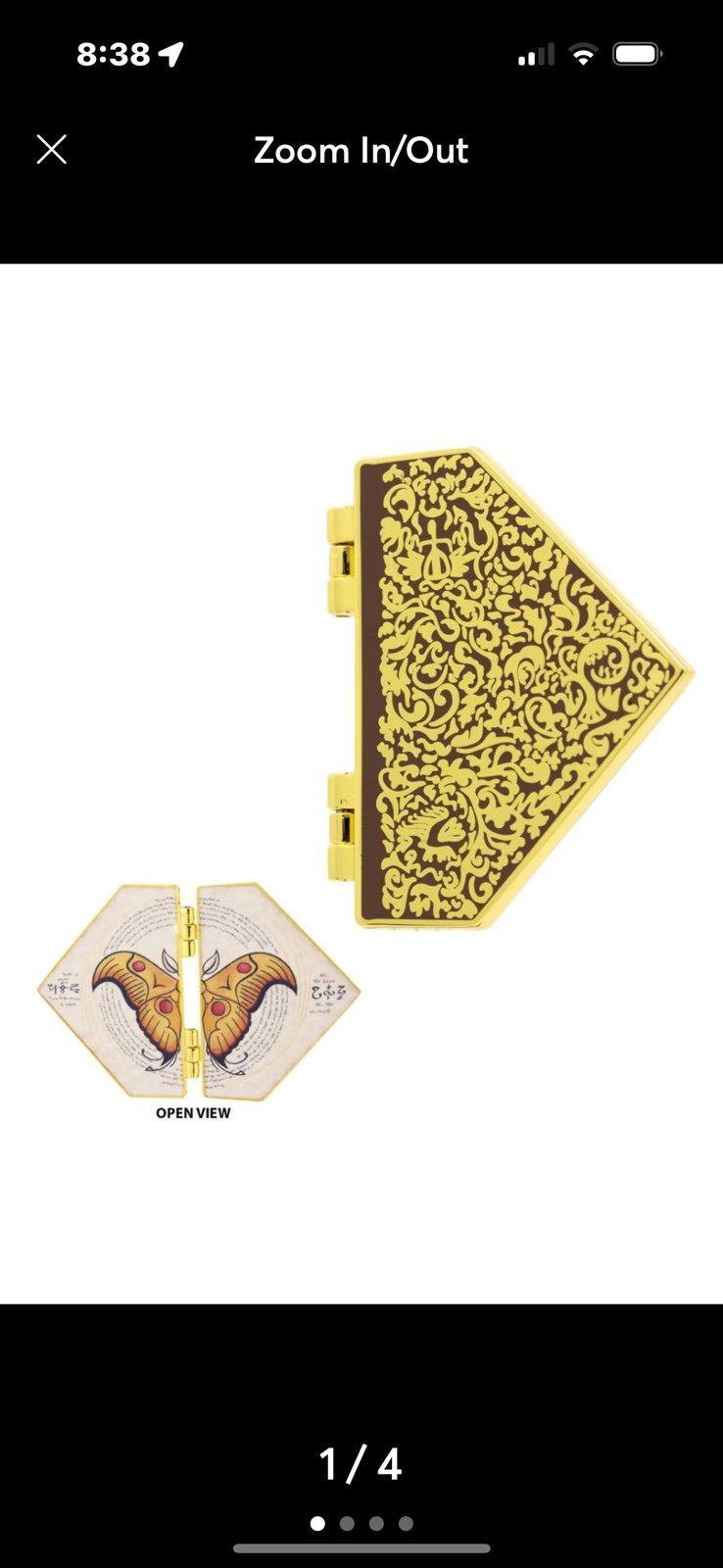 ⭐️ Wicked Series 1 Mystery Pin – The Grimmerie (Opens / Hinged) NEW