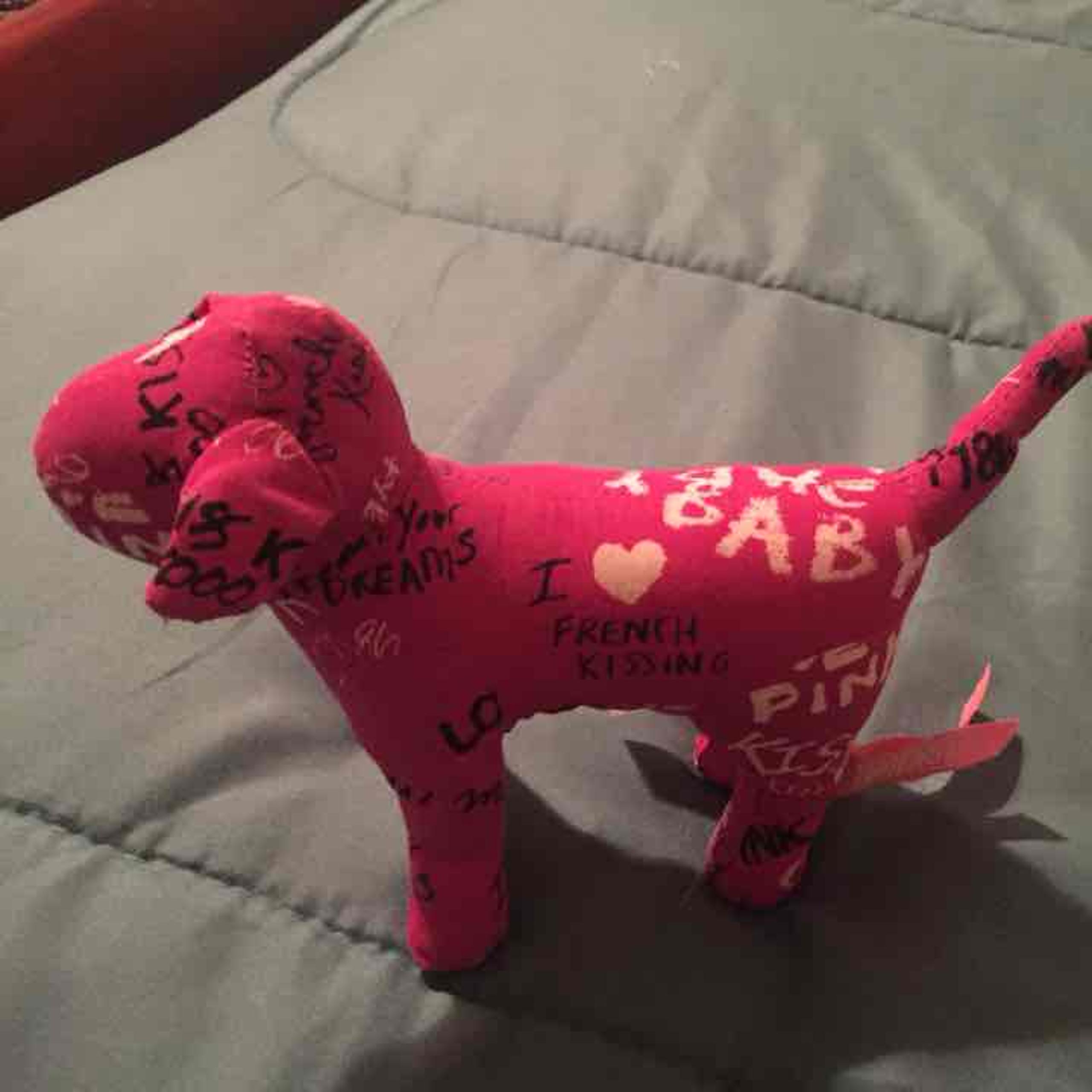 Victoria's Secret Pink stuffed dog