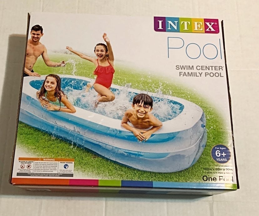 Intex Swim Center Family Inflatable Pool