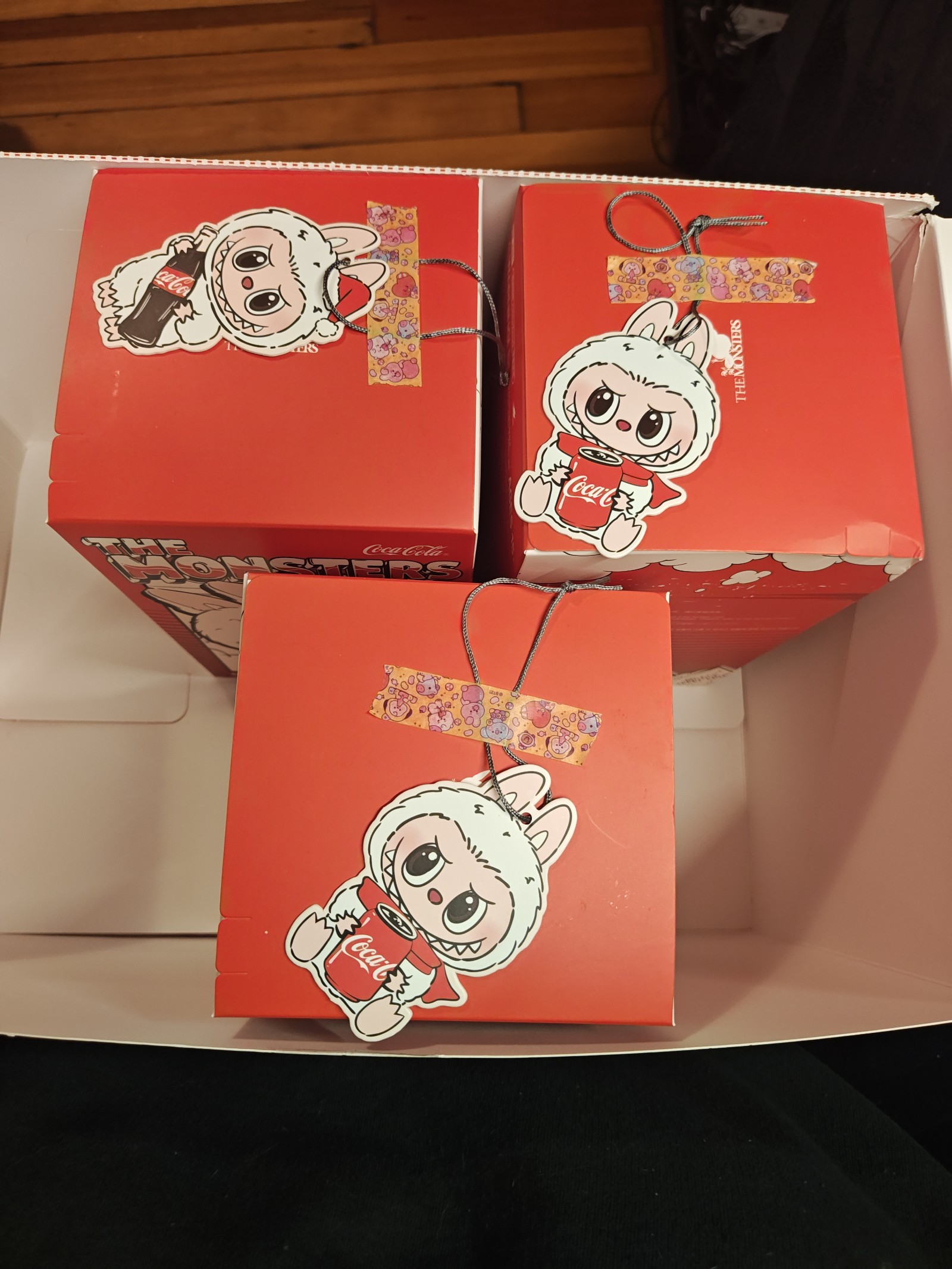 Popmart coke cola labubu