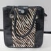 BRIGHTON Authentic Black Leather Zebra Print Calf Hair Shoulder Bag