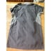 Smartwool | Genius Shirt Dress Merino Wool Blend Short Sleeve Black Gray sz Lar