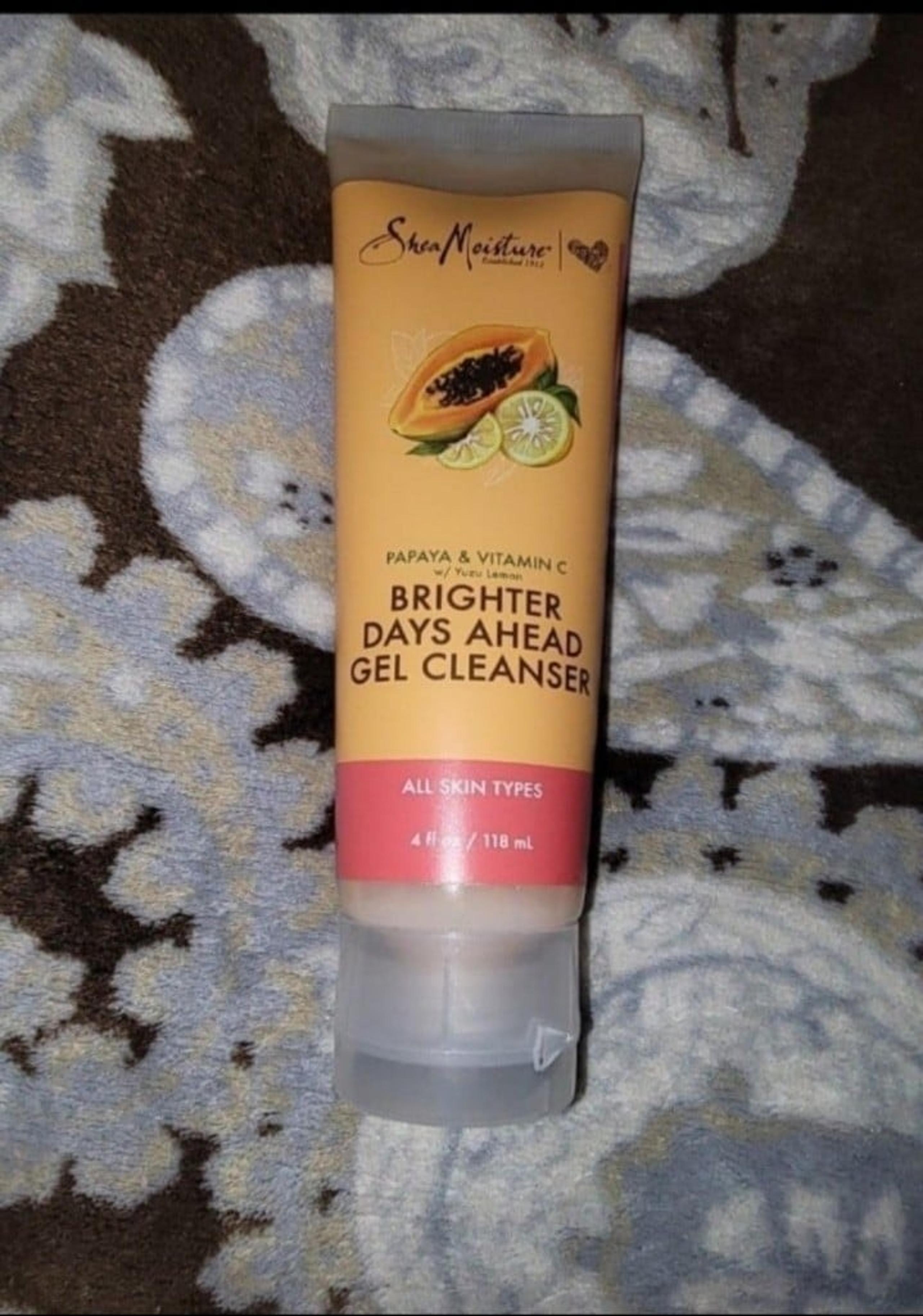 New Shea Moisture Brighter Days Ahead Gel Cleanser