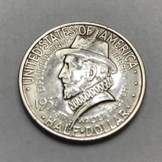 1937 Roanoke silver half dollar