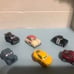 16 Disney Pixar Cars Mini Racers Die Cast Metal 1.5”.