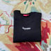 Supreme Gonz Logo Crewneck SS21 Black