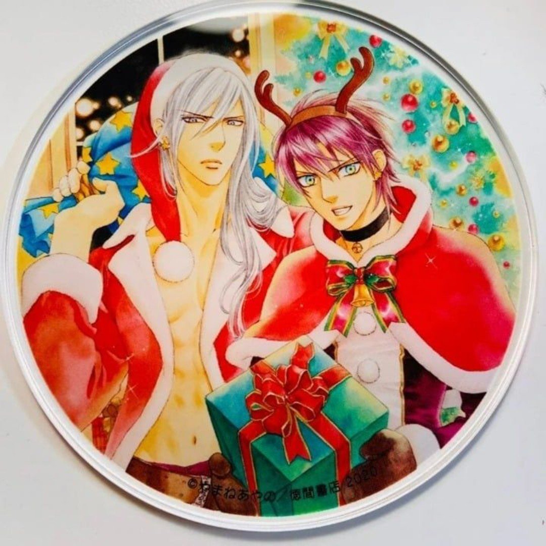 Bl/Yaoi Crimson Spell Acrylic Coaster
