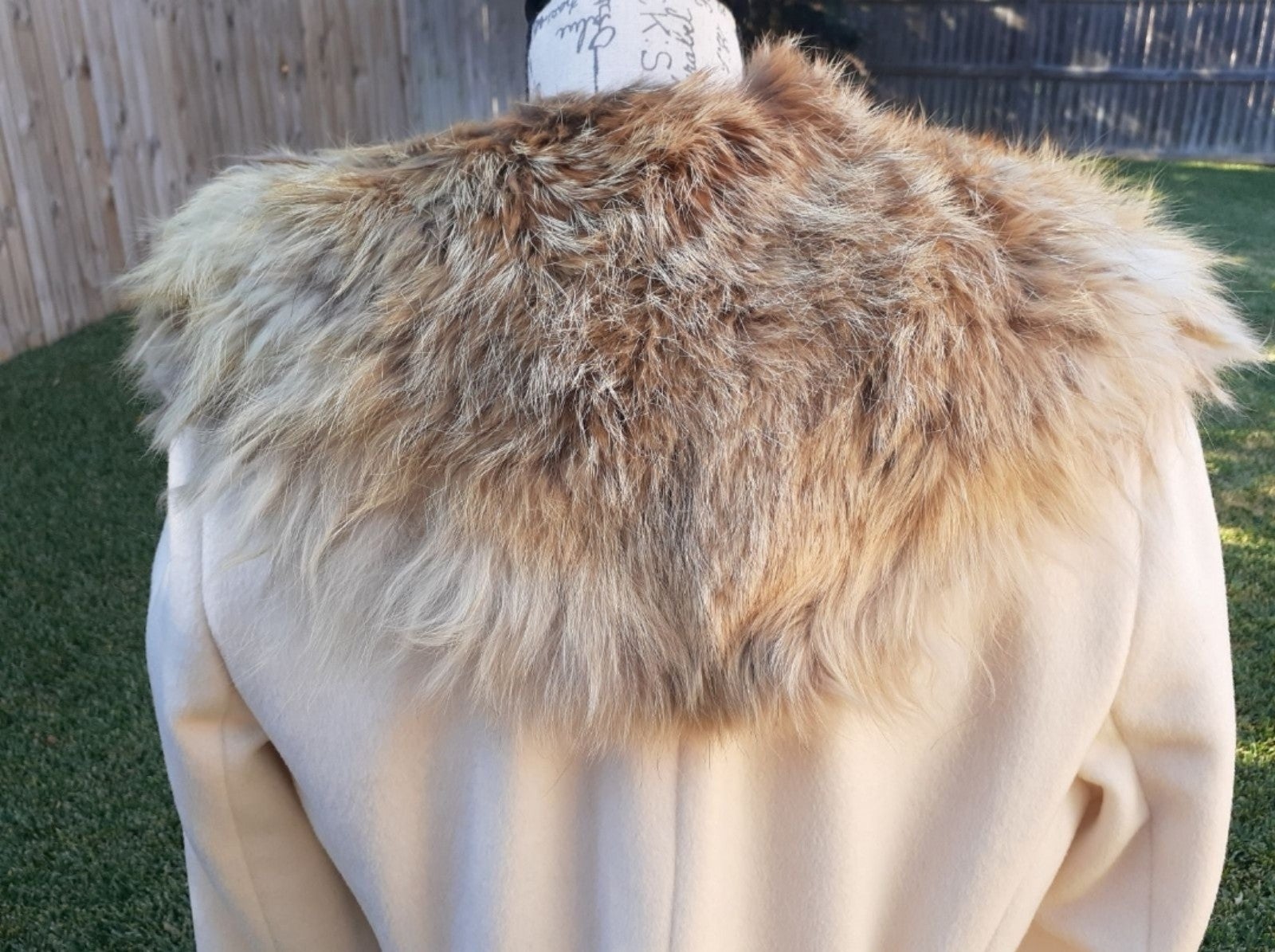 fur collar/shawl
