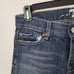7 For All Mankind 7FAM Dojo Jeans Women's 26 Medium Dark Wash Denim Western Boho