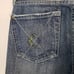 7 For All Mankind 7FAM Dojo Jeans Women's 26 Medium Dark Wash Denim Western Boho