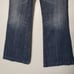 7 For All Mankind 7FAM Dojo Jeans Women's 26 Medium Dark Wash Denim Western Boho